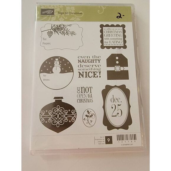 Stampin' Up! Tags Til Christmas Stamp Set - Picture 1 of 3